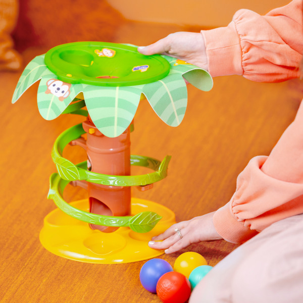 Bright Starts - Jucarie tropicala, "Twirl™ Ball Play Toy" [10]