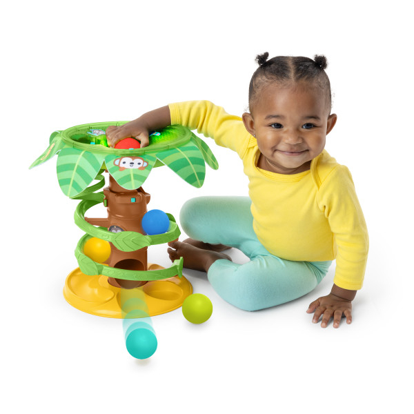 Bright Starts - Jucarie tropicala, "Twirl™ Ball Play Toy" [5]
