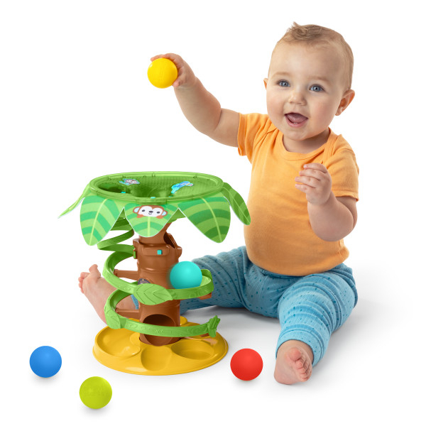 Bright Starts - Jucarie tropicala, "Twirl™ Ball Play Toy" [2]