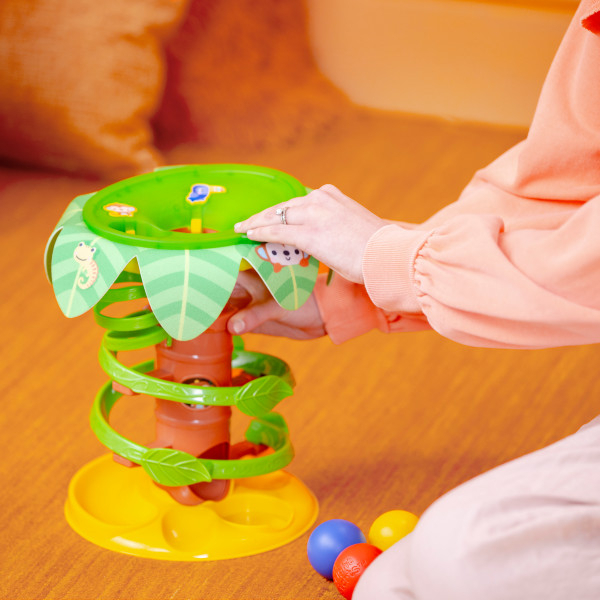 Bright Starts - Jucarie tropicala, "Twirl™ Ball Play Toy" [8]