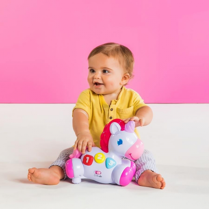 Bright Starts - Jucarie Unicornul magic Rock & Glow [8]