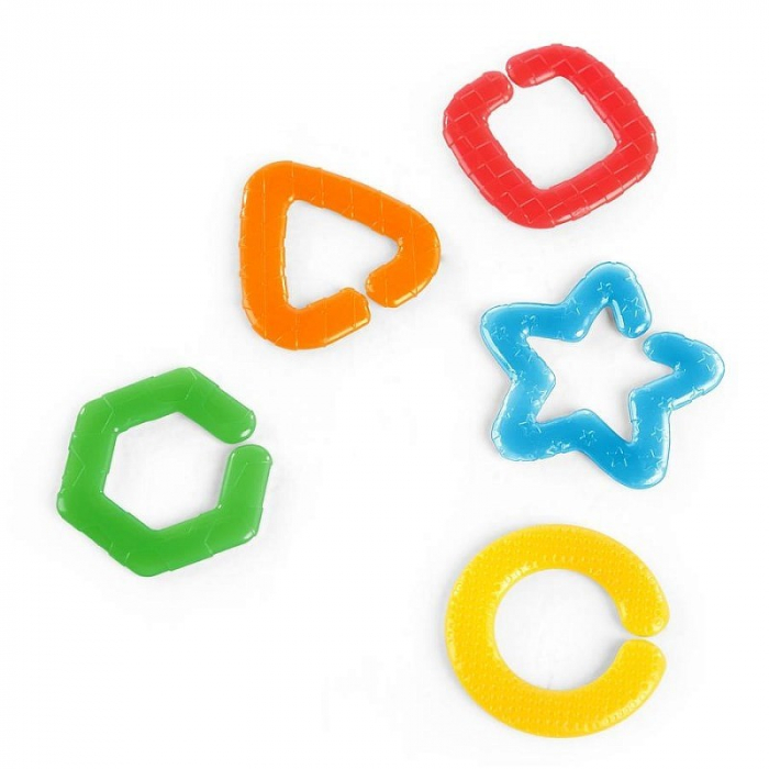Bright Starts - Jucarie zornaitoare cu inele multicolore [5]