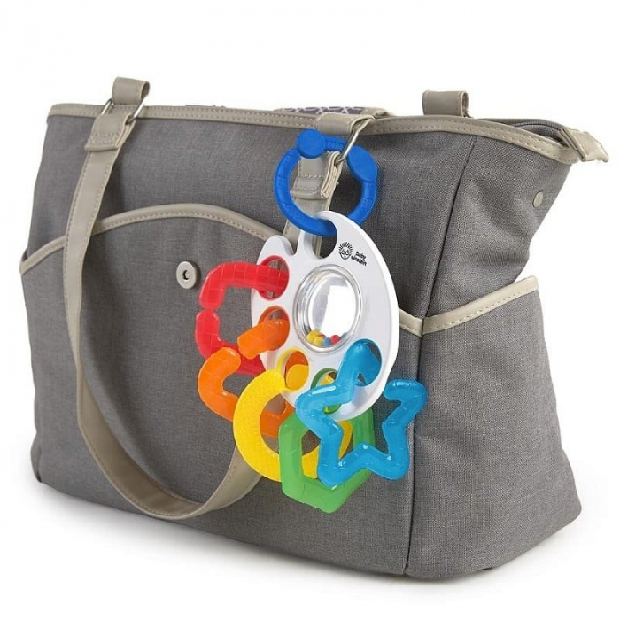 Bright Starts - Jucarie zornaitoare cu inele multicolore [4]