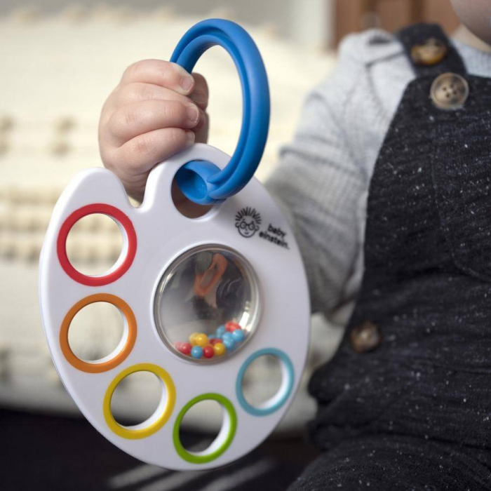 Bright Starts - Jucarie zornaitoare cu inele multicolore [7]