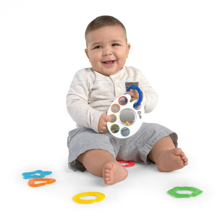 Bright Starts - Jucarie zornaitoare cu inele multicolore [10]