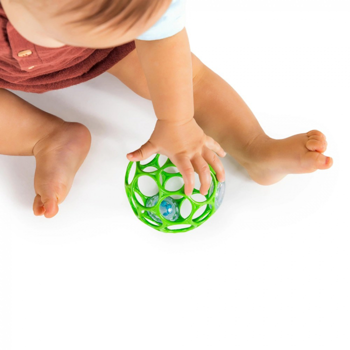 Bright Starts - Jucarie zornaitoare Oball Easy Grasp, diverse culori [3]
