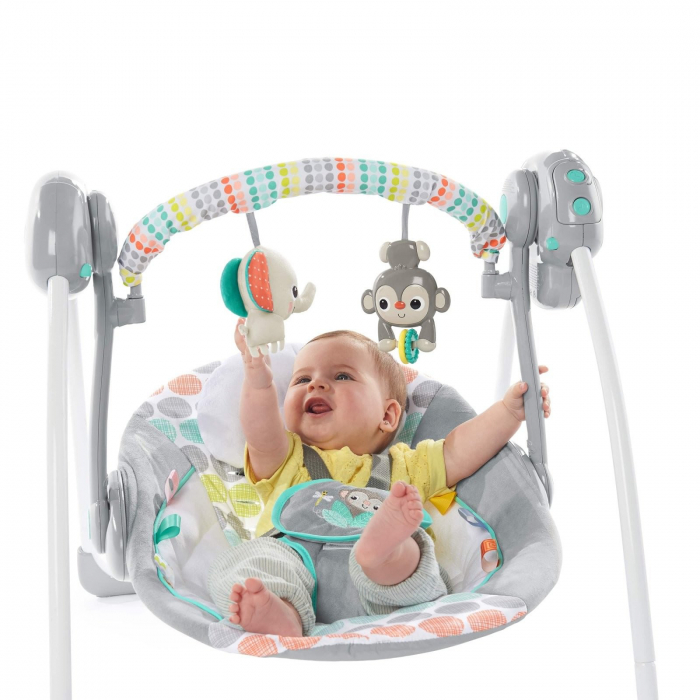 Bright Starts – Leagan portabil Whimsical Wild™ [5]