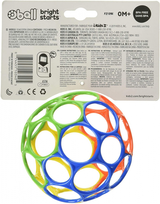 Bright Starts - Minge multicolora Oball [3]
