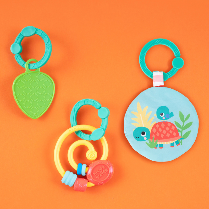 Bright Starts - Salteluta de joaca cu bara de jucarii Tiki Toy Bar [9]