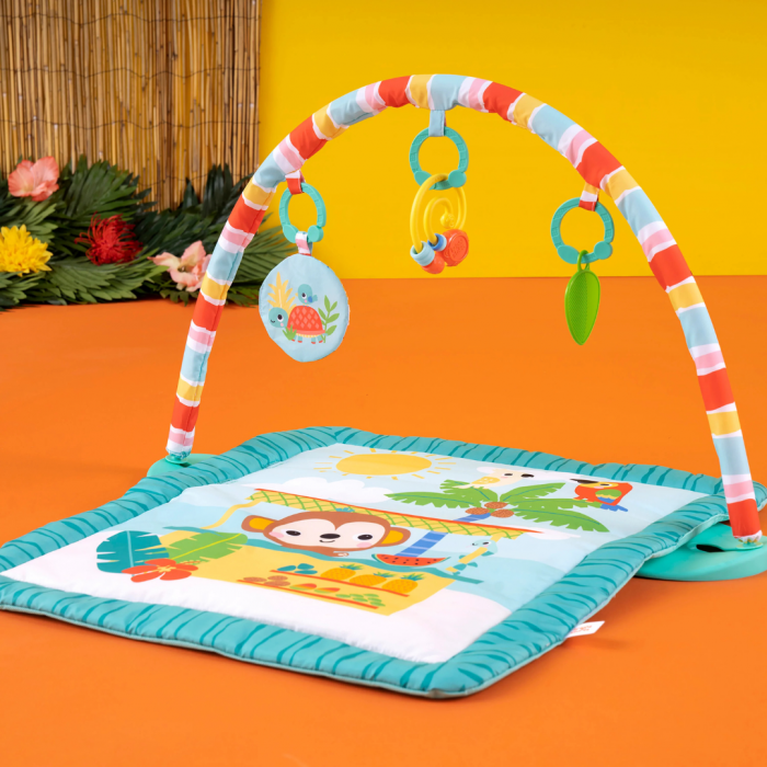 Bright Starts - Salteluta de joaca cu bara de jucarii Tiki Toy Bar [5]