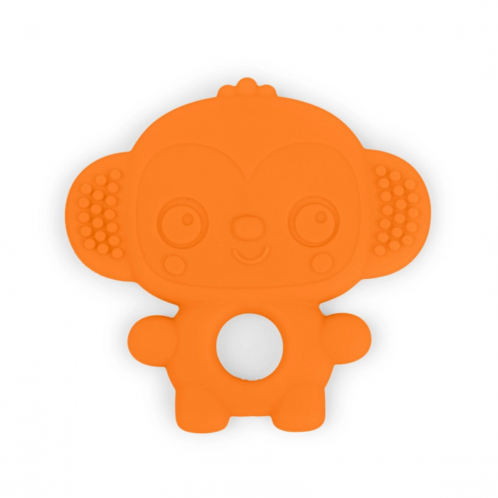 Bright Starts - Set 3 jucarii de dentitie texturate Gummy Buddies -  Elefant, Leu, Maimuta [3]
