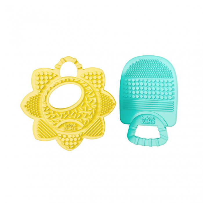 Bright Starts - Set cadou 8 buc dintitori usor de prins “Teeth Relief” [2]