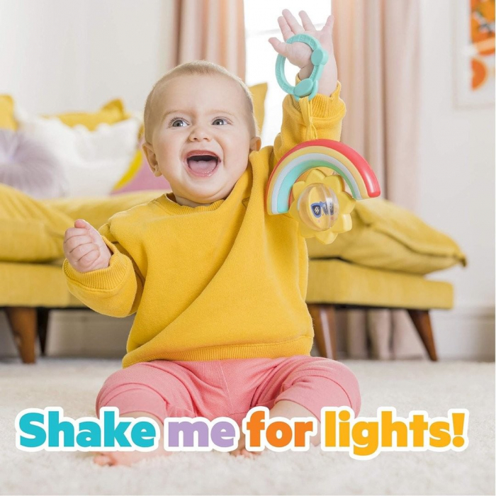 Bright Starts - Zornaitoare cu sunete si lumini Sun Shaker Shake & Glow [5]