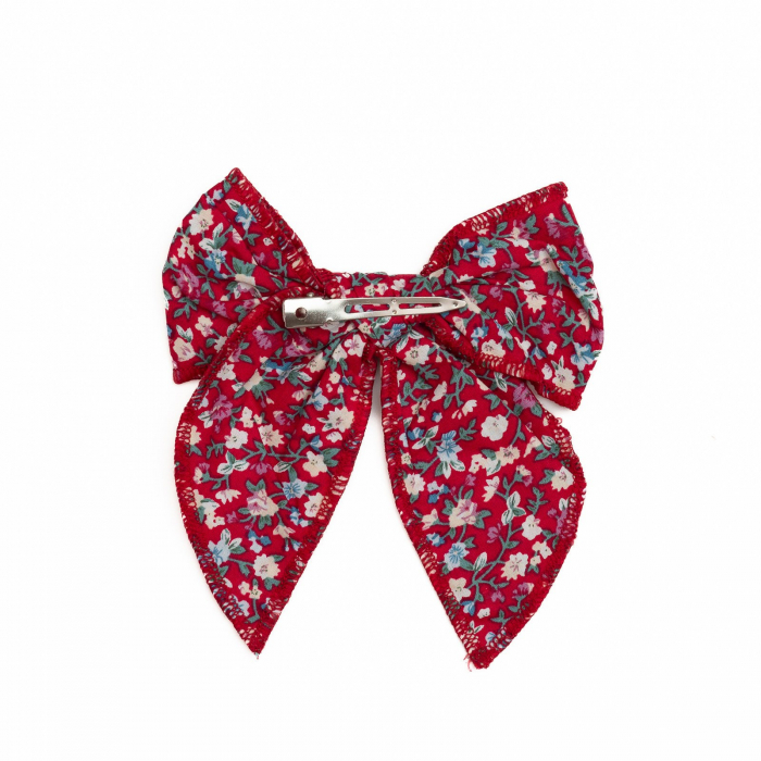 Clama eleganta de par cu funda, fetite, bumbac, Melvelo - Red [2]