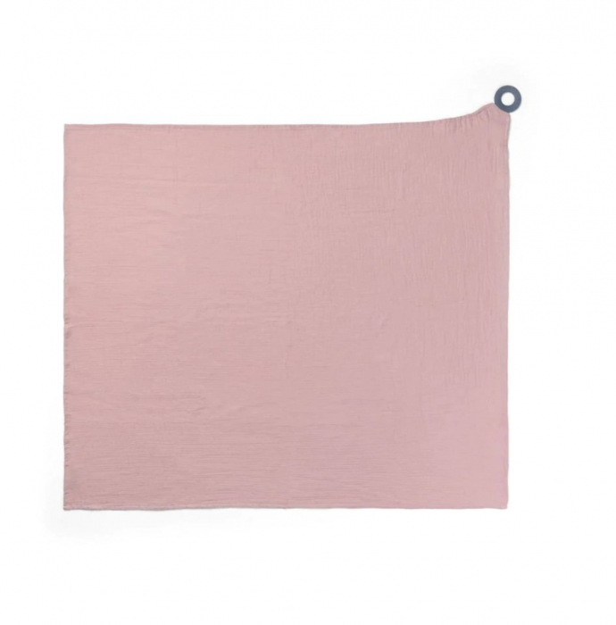 Doomoo - Esarfa pentru alaptat multifunctionala din bumbac organic Mom’n Play Pink [5]