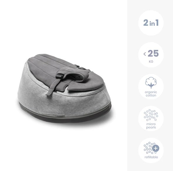 Doomoo - Sezlong multifunctional Seat’n Swing Grey [2]