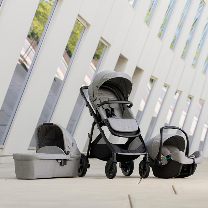 Graco - Carucior pentru copii multifunctional 3 in 1 Near2Me DLX Ash (Carucior Near2Me DLX + Landou Near2Me DLX + Scoica SnugLite) [2]