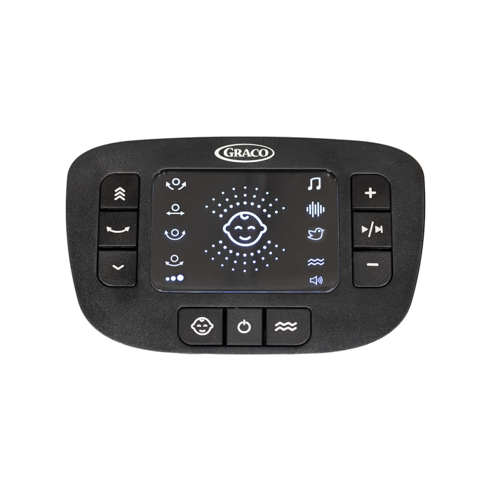 Graco - Leagan electric Eluma Sway cu tehnologie inteligenta de detectare a plansului, pentru bebelusi, alb Rori [6]