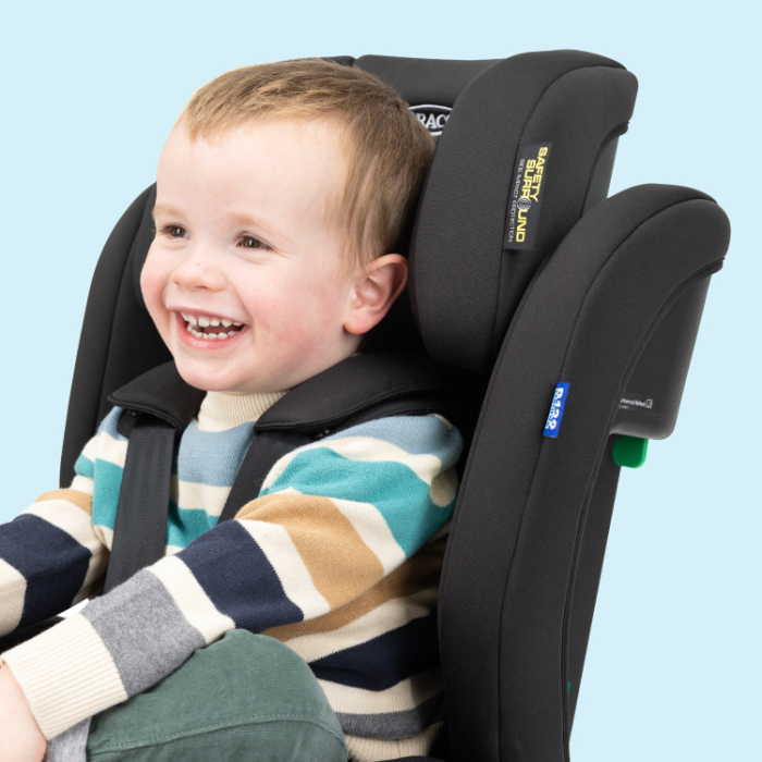 Graco - Scaun auto Eldura Midnight, 76-150 cm, certificat R129 [7]
