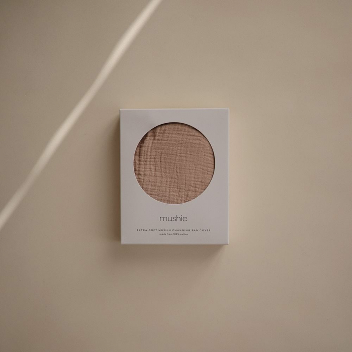 Husa pentru salteluta de infasat bebe, Mushie - Blush [5]