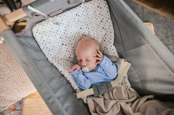 Incababy – Leagan multifunctional bebelusi, 0 luni – 3 ani (20 kg), testat TÜV Rheinland, Beige Stars FW [3]