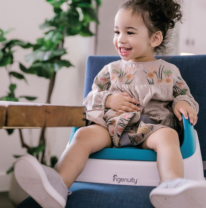 Ingenuity - Booster Toddler SmartClean, Peacock Blue [5]