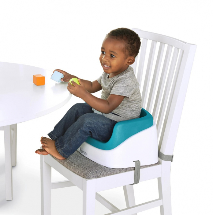 Ingenuity - Booster Toddler SmartClean, Peacock Blue [9]