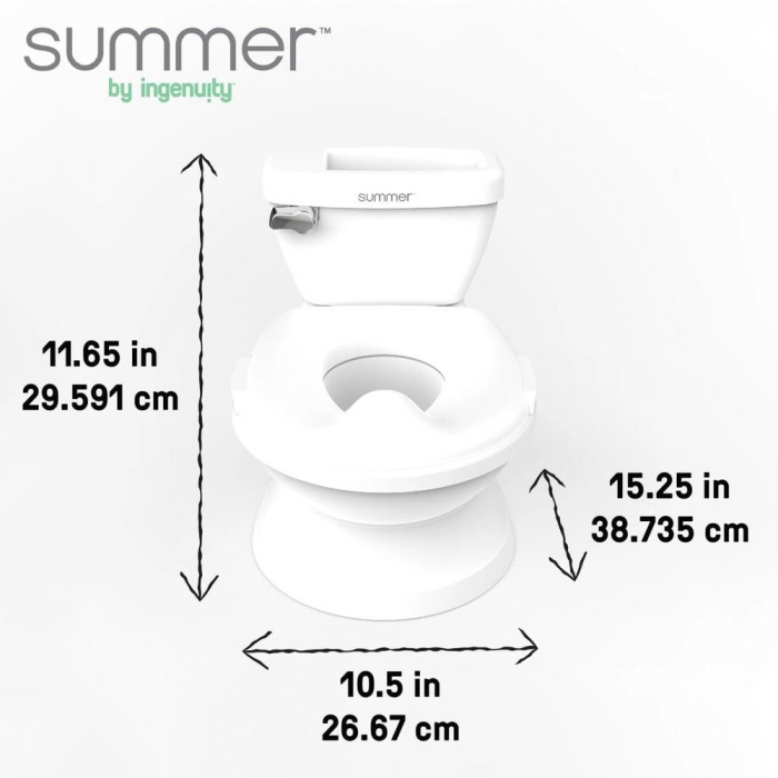 Ingenuity - Olita cu sunete My Size Potty Pro, alb [5]