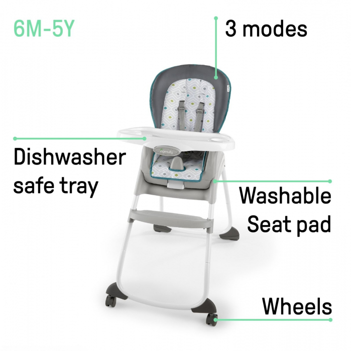 Ingenuity - Scaun de masa 3 in 1 Nash [10]