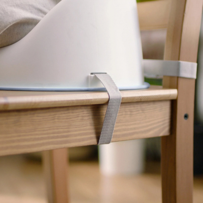 Ingenuity - Scaun de masa tip booster Simplicity Seat Easy Clean Gri [3]