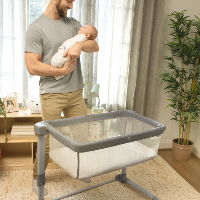 Ingenuity - Sistem de infasare Swaddle Me 0-3 luni, colectia Monogram, Scribble Elephant [6]