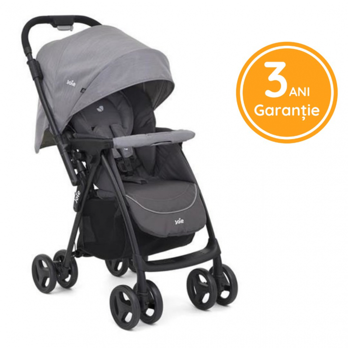 Joie - Carucior cu maner reversibil Mirus Dark Pewter [7]