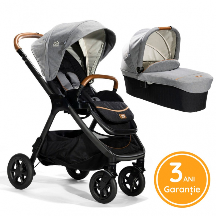 Joie - Carucior multifunctional 2 in 1 Finiti Signature, Carbon [6]