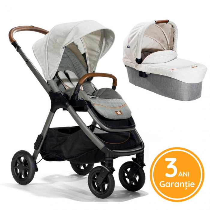Joie - Carucior multifunctional 2 in 1 Finiti Signature, Oyster [3]