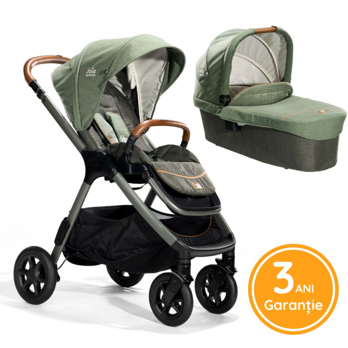 Joie - Carucior multifunctional 2 in 1 Finiti Signature, Pine [5]