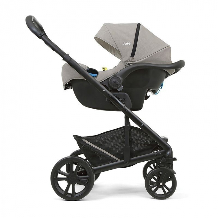 Joie - Carucior pentru copii multifunctional 3 in 1 Chrome/ i-Gemm (Carucior Chrome Pebble+ Landou Pebble+ scoica i-Gemm Pebble) [8]