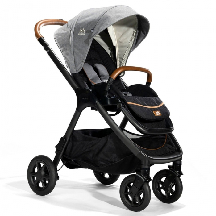 Joie - Carucior pentru copii multifunctional 3 in 1 Finiti Signature Carbon/Shale (Carucior Finiti Carbon + Landou Ramble XL Carbon+ scoica i-Gemm Shale) [5]