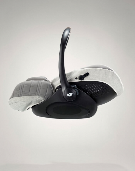 Joie - Carucior pentru copii multifunctional 3 in 1 Finiti Signature Oyster + Baza Isofix Encore (Carucior Finiti Oyster+ Landou Ramble XL Oyster+ scoica i-Level Recline Oyster+ baza isofix Encore) [3]