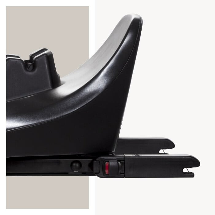 Joie - Carucior pentru copii multifunctional 3 in 1 Finiti Signature Oyster + Baza Isofix Encore (Carucior Finiti Oyster+ Landou Ramble XL Oyster+ scoica i-Level Recline Oyster+ baza isofix Encore) [11]