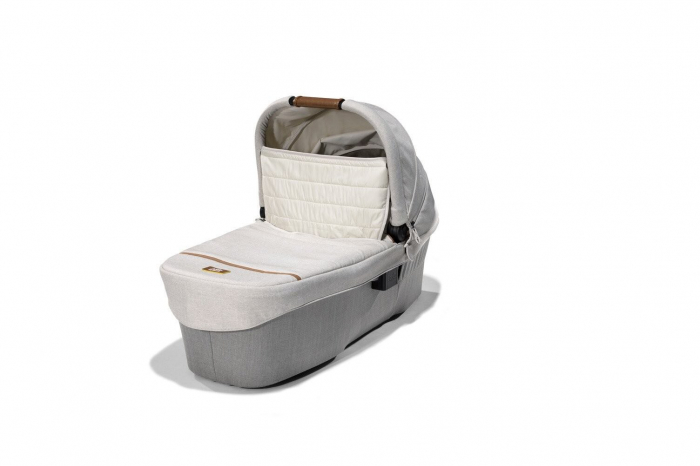Joie - Carucior pentru copii multifunctional 3 in 1 Finiti Signature Oyster + Baza Isofix Encore (Carucior Finiti Oyster+ Landou Ramble XL Oyster+ scoica i-Level Recline Oyster+ baza isofix Encore) [15]