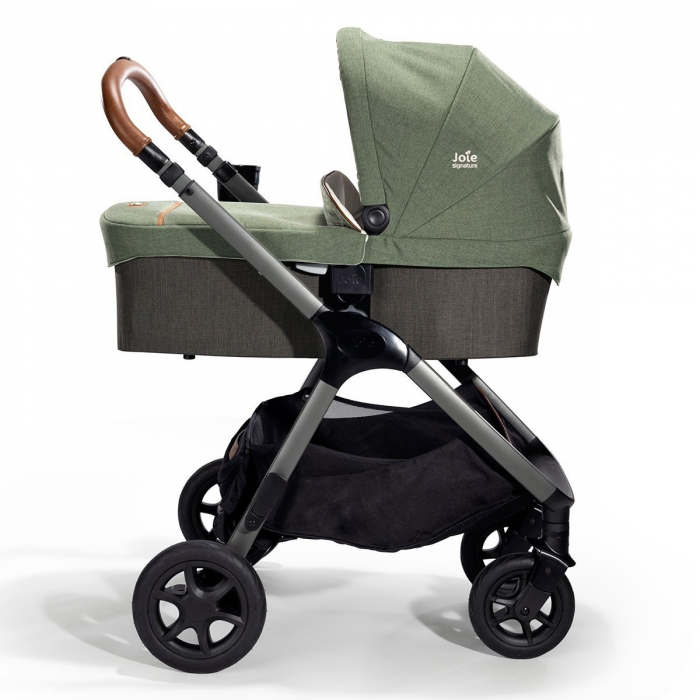 Joie - Carucior pentru copii multifunctional 3 in 1 Finiti Signature Pine/Laurel (Carucior Finiti Pine+ Landou Ramble XL Pine+ scoica i-Snug Laurel) [4]