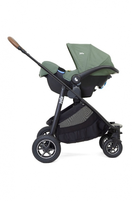 Joie - Carucior pentru copii multifunctional 3 in 1 Finiti Signature Pine/Laurel (Carucior Finiti Pine+ Landou Ramble XL Pine+ scoica i-Snug Laurel) [7]