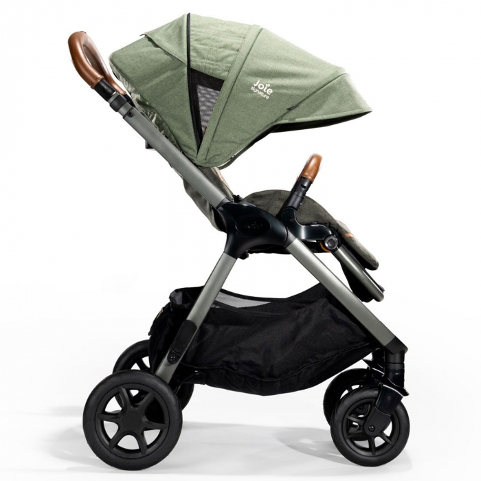 Joie - Carucior pentru copii multifunctional 3 in 1 Finiti Signature Pine/Laurel (Carucior Finiti Pine+ Landou Ramble XL Pine+ scoica i-Snug Laurel) [2]