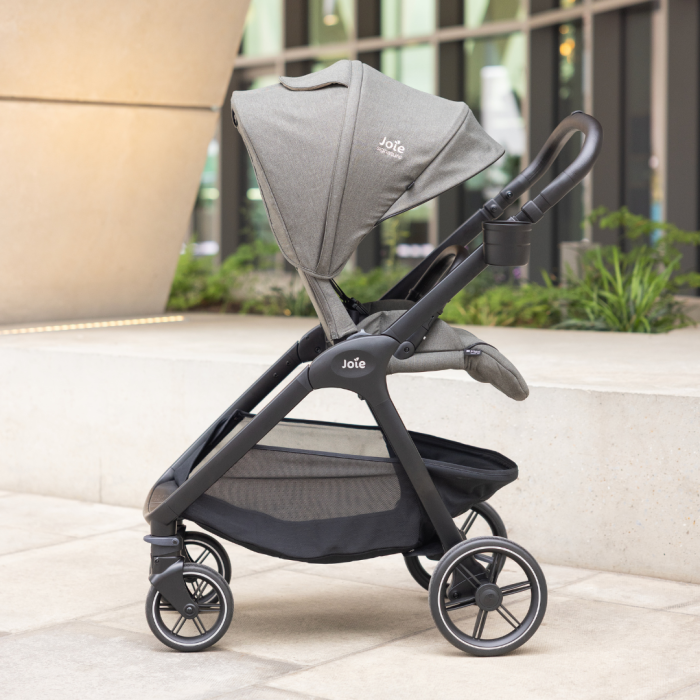 Joie - Carucior pentru copii multifunctional 3 in 1 Valora Signature Sandstone (Carucior Valora + Landou Ramble XL + scoica i-Starter) [18]