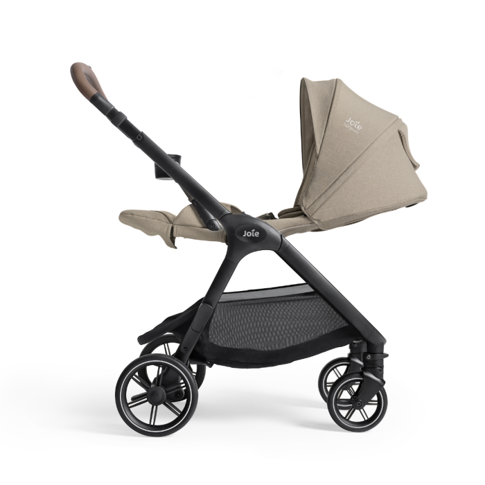 Joie - Carucior pentru copii multifunctional 3 in 1 Valora Signature Sandstone (Carucior Valora + Landou Ramble XL + scoica i-Starter) [20]