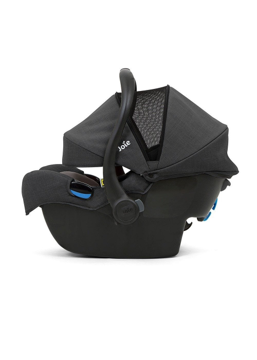 Joie - Carucior pentru copii ultracompact  3 in 1 Parcel Carbon / i-Gemm Shale ( Carucior Parcel Carbon + Landou Ramble XL Carbon + Scoica auto i-Gemm nastere- 85 cm, Shale) [20]