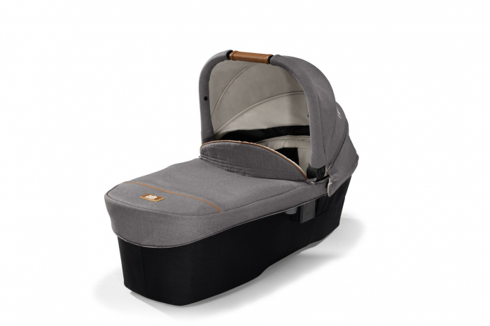Joie - Carucior pentru copii ultracompact  3 in 1 Parcel Carbon / i-Snug Shale ( Carucior Parcel Carbon + Landou Ramble XL Carbon + Scoica auto i-Snug cu tetiera reglabila, nastere - 75 cm, Shale) [6]