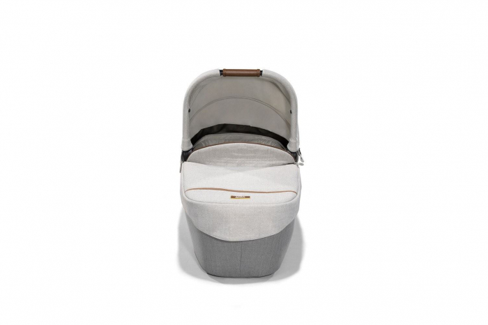 Joie - Carucior pentru copii ultracompact  3 in 1 Parcel Oyster / i-Snug Shale ( Carucior Parcel Oyster + Landou Ramble XL Oyster + Scoica auto i-Snug cu tetiera reglabila, nastere - 75 cm, Shale) [5]