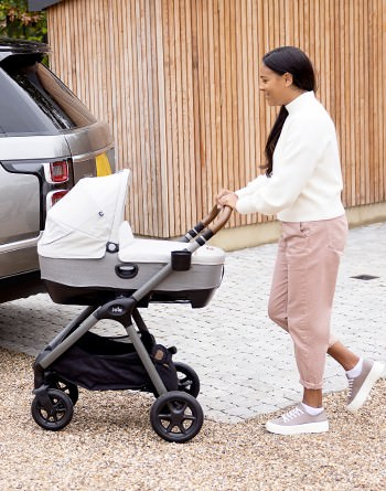 Joie - Landou auto Calmi R129 Signature Oyster, 40-70 cm, testat ADAC si certificat R129 [11]