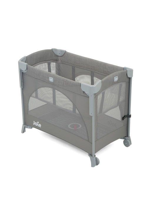 Joie - Patut pliant pentru cosleeping Kubbie Foggy Gray [4]